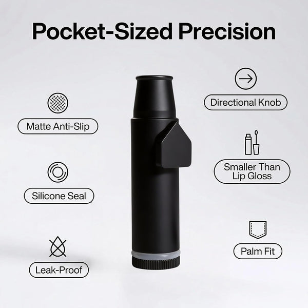 Metal Ieak-Proof Bottle (2Nd Generation Upgrade Version) (Black）Portable Pepper Shaker (3 Pack)4