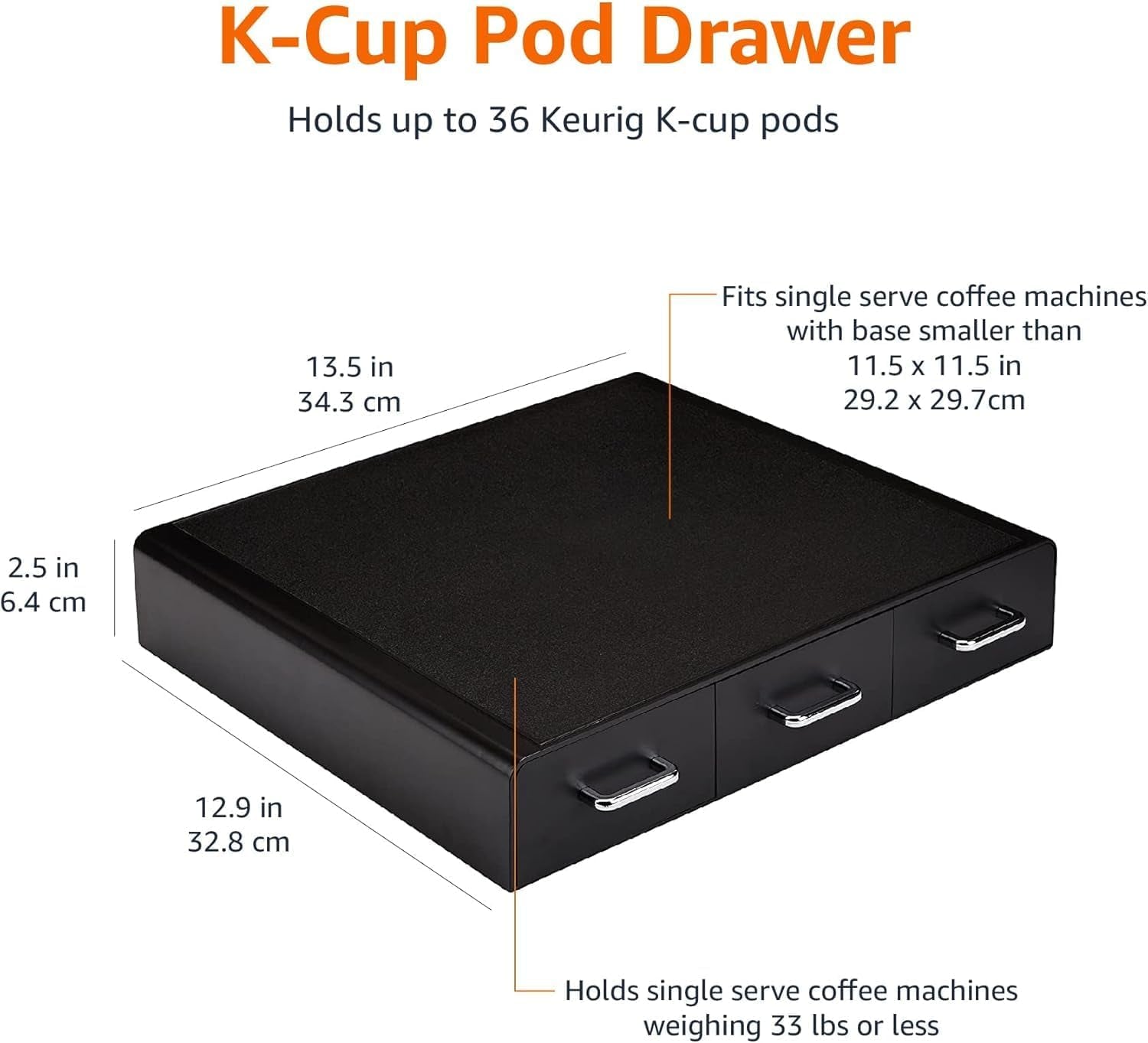 k-cup-compatible-coffee-pod-storage-drawer-3-easy-open-drawers-36-pod-capacity-black