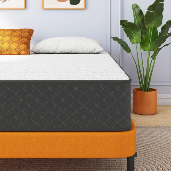 Queen Mattress 12 Inch, Hybrid Mattress Queen Size, Bed Matress in a Box, Pressure Relief & Fiberglass Free1
