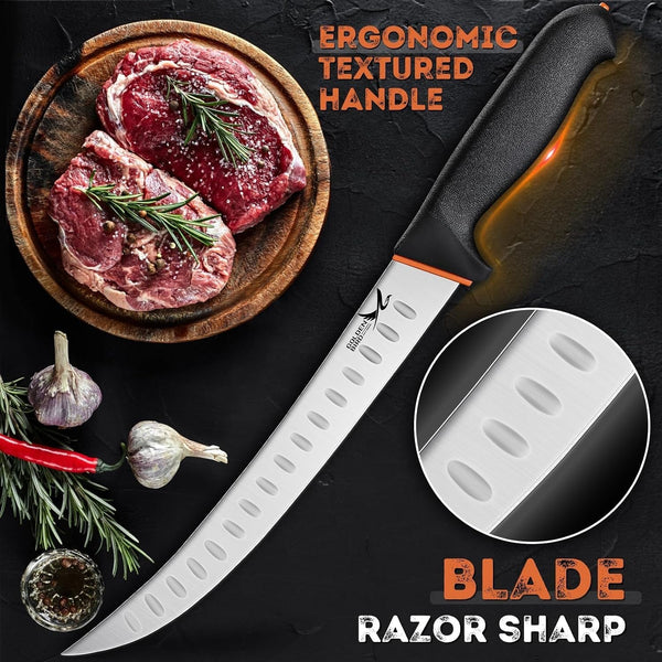 Butcher Knife Set for Meat Cutting, Gifts for Men Women3