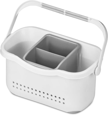 Small Shower Caddy, 9X4 Plastic Organizer Basket with Handle1