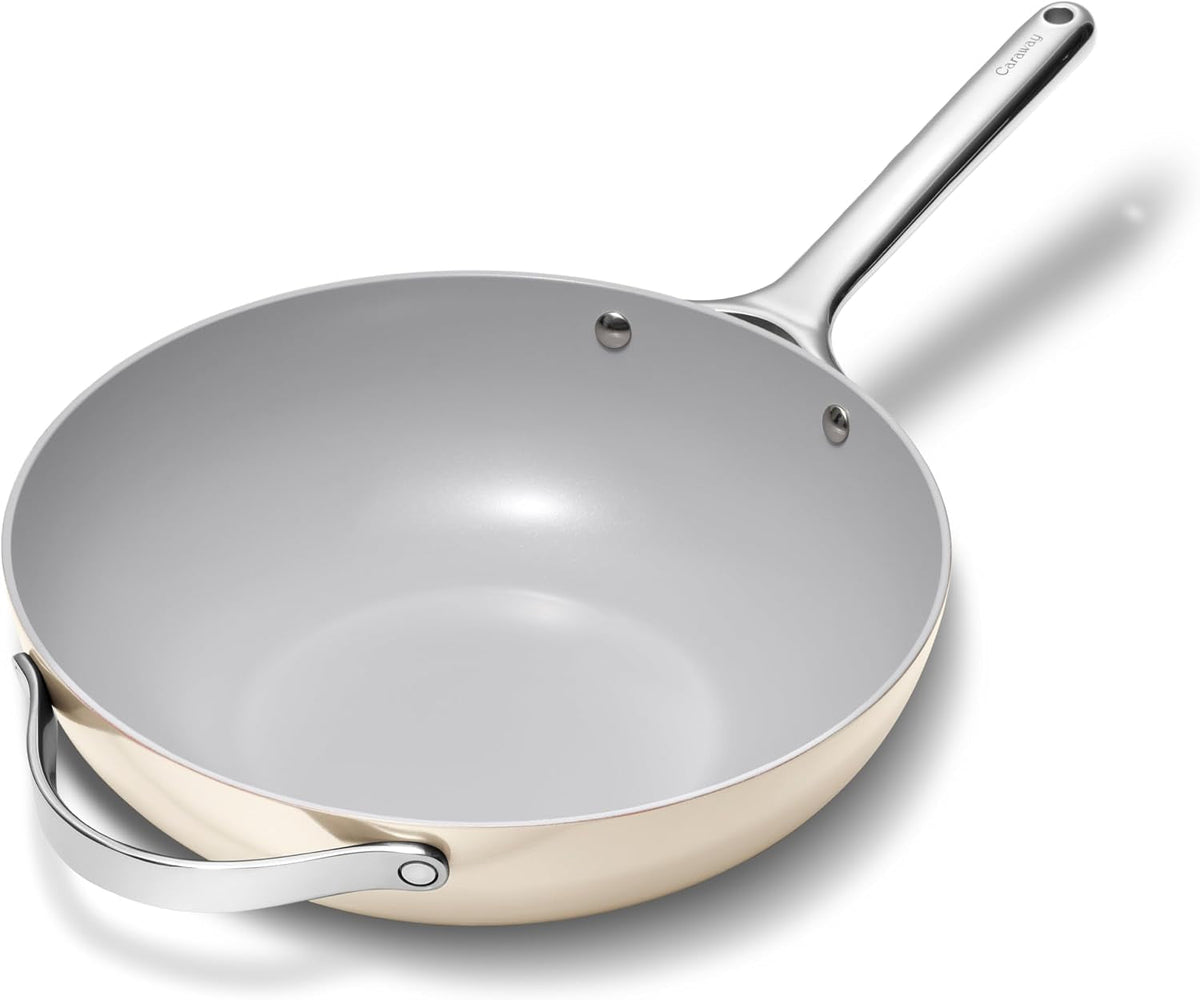 caraway-12-non-stick-ceramic-coated-stir-fry-pan-wok-inspired-pan-free-from-forever-chemicals-high-sloped-walls-stainless-steel-handles-cream