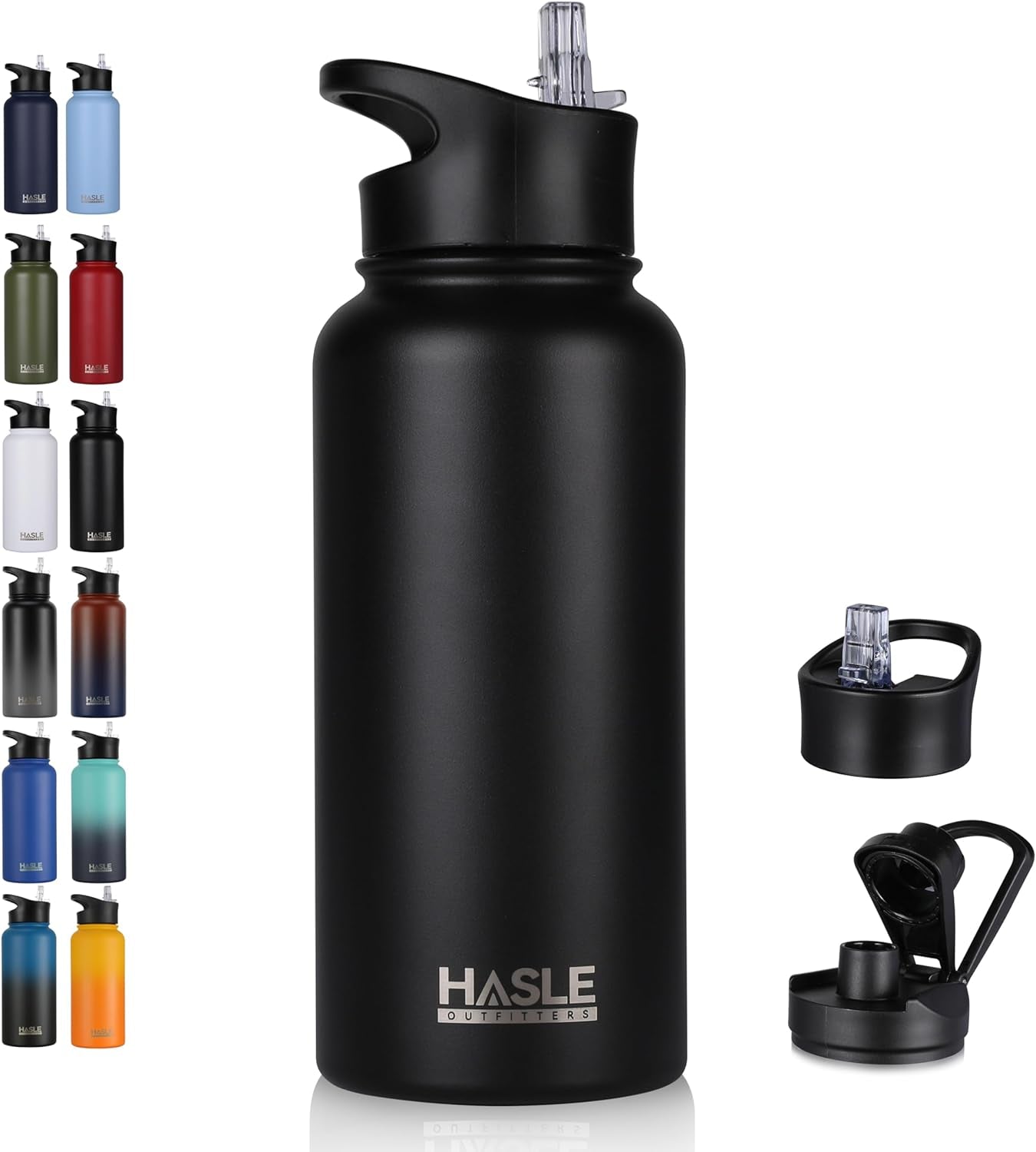 32-oz-insulated-water-bottle-stainless-steel-double-walled-vacuum-sports-water-bottle-with-2-lids-straw-and-spout-lid-for-gym-camping-hikingblack-1