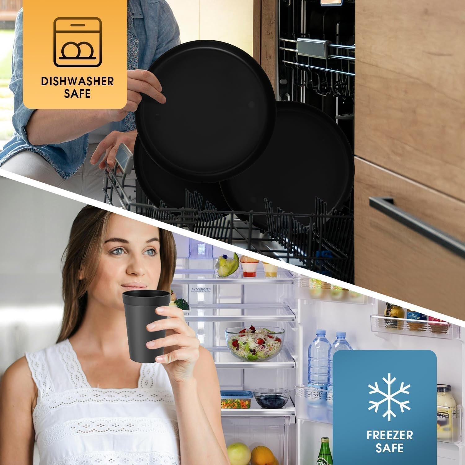 40-piece-plastic-dinnerware-set-for-8-with-cutlery-unbreakable-plates-and-bowls-set-dishwasher-microwave-safe-reusable-dish-set-for-camping-rv-outdoor-kitchen-apartment-dining-black