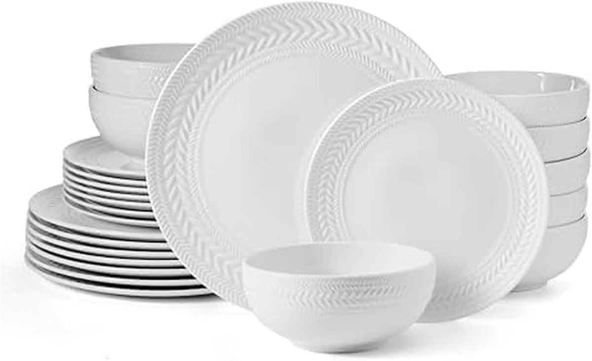 josephine-24-piece-dinnerware-set-porcelain-dish-set-with-embossed-basket-weave-design-service-for-8-white-plates-and-bowls-sets-microwave-and-dishwasher-safe