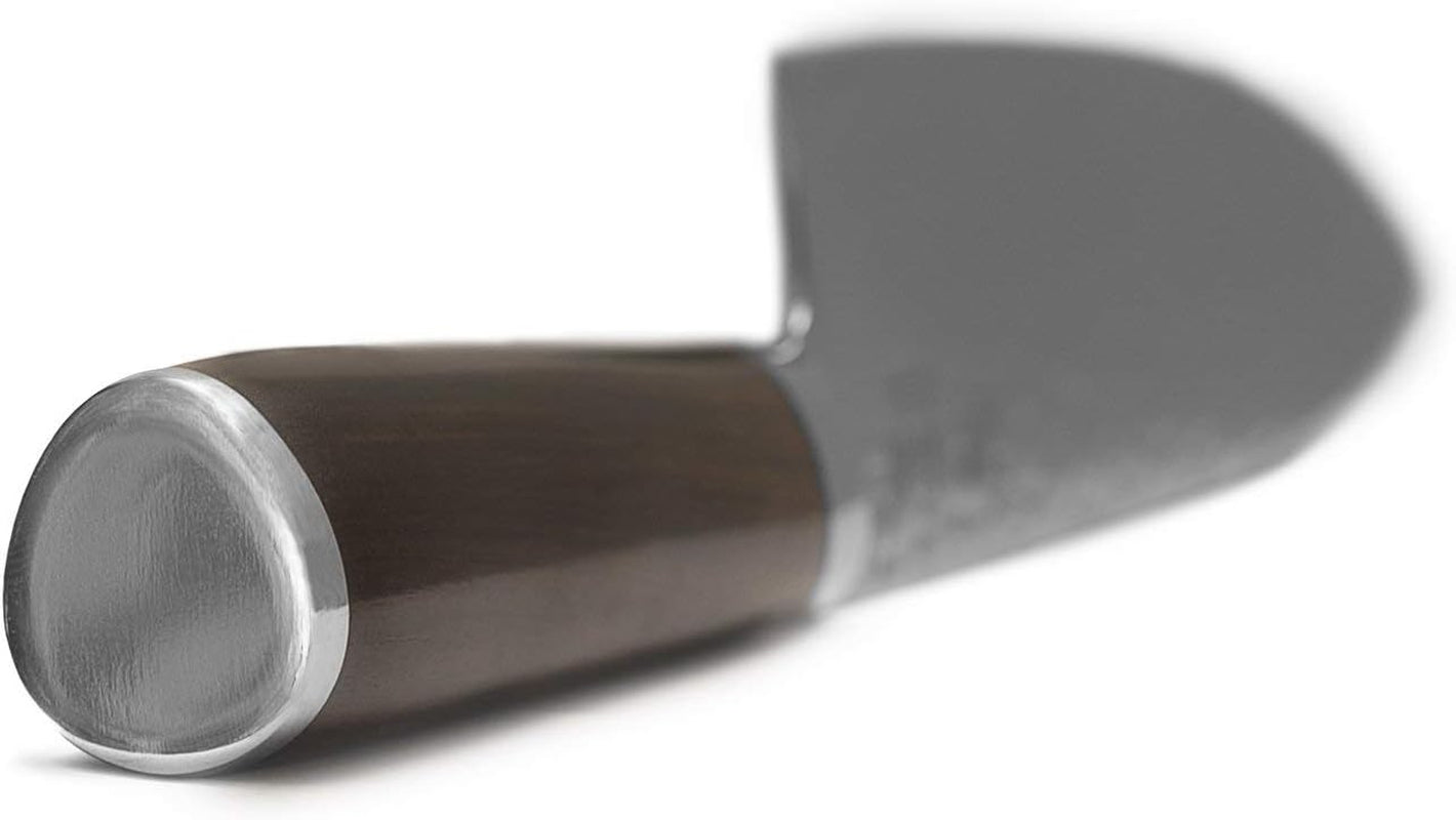 core-professional-chef-knife-8-inch-vg-10-67-layers-damascus-ambidextrous-hammered-japanese-vg-10-blade-ebony-wood-handle-upgraded-version