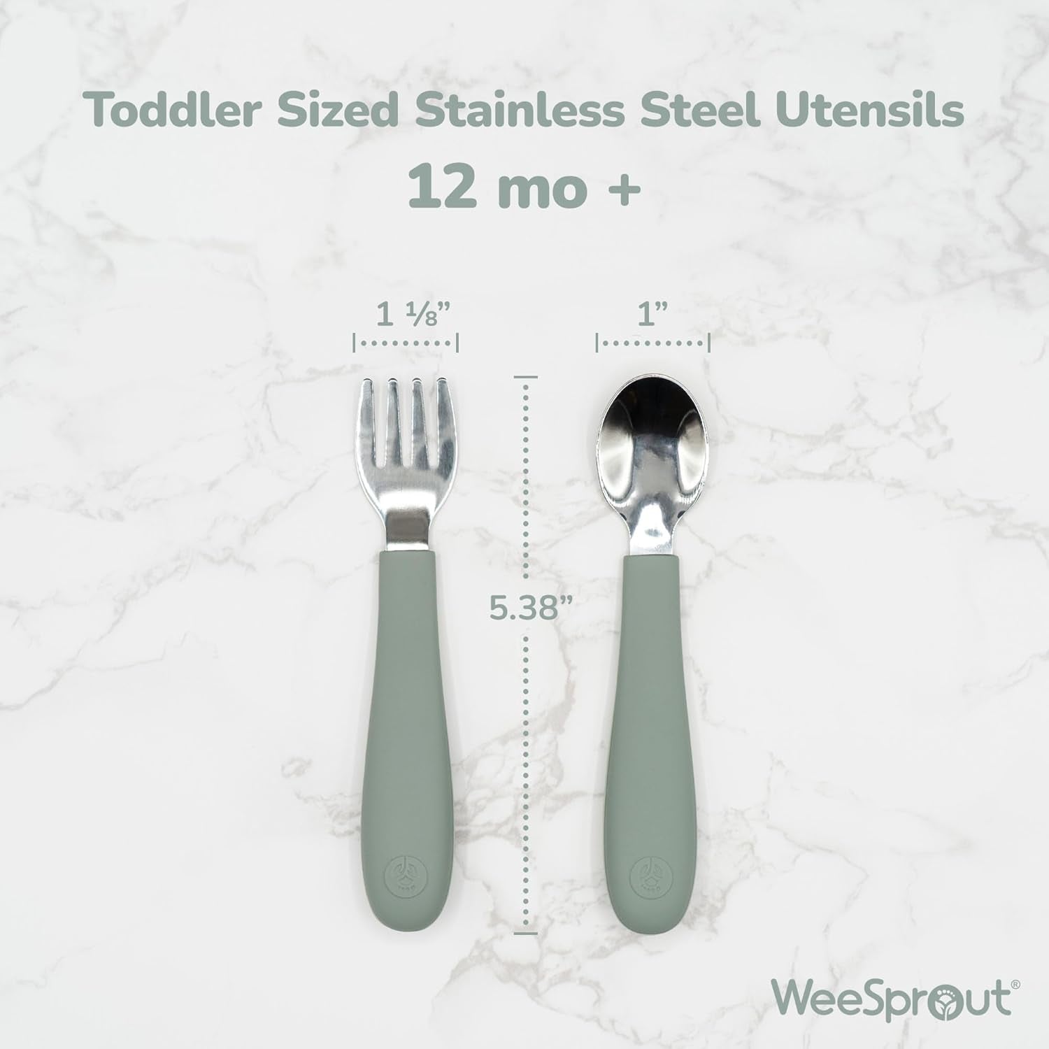 toddler-utensils-3-forks-3-spoons-18-8-stainless-steel-food-grade-silicone-thick-easy-grip-handles-perfect-length-for-new-self-feeders-gentle-on-gums-teeth-dishwasher-safe