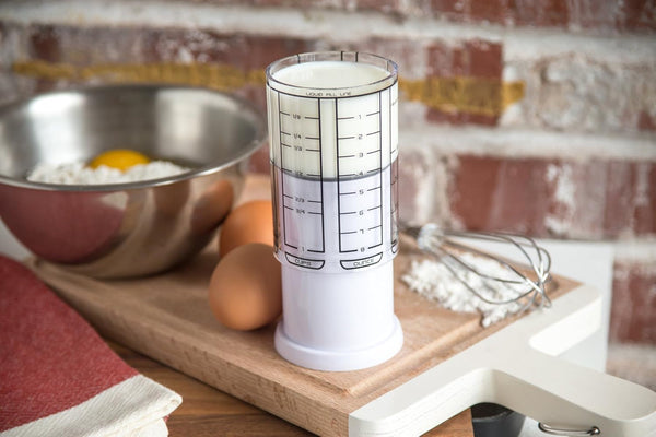 1 Cup Adjust-A-Cup, Plastic, White6
