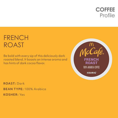 French Roast, Single Serve Coffee Keurig K-Cup Pods, Dark Roast, 96 Count (4 Packs of 24)3