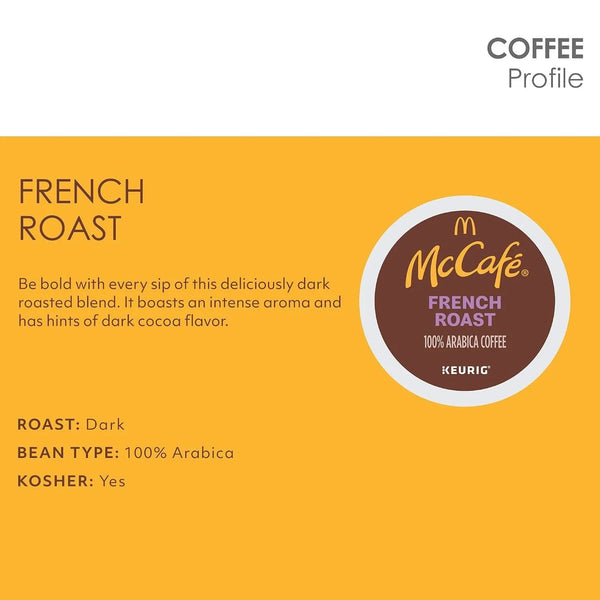 French Roast, Single Serve Coffee Keurig K-Cup Pods, Dark Roast, 96 Count (4 Packs of 24)3