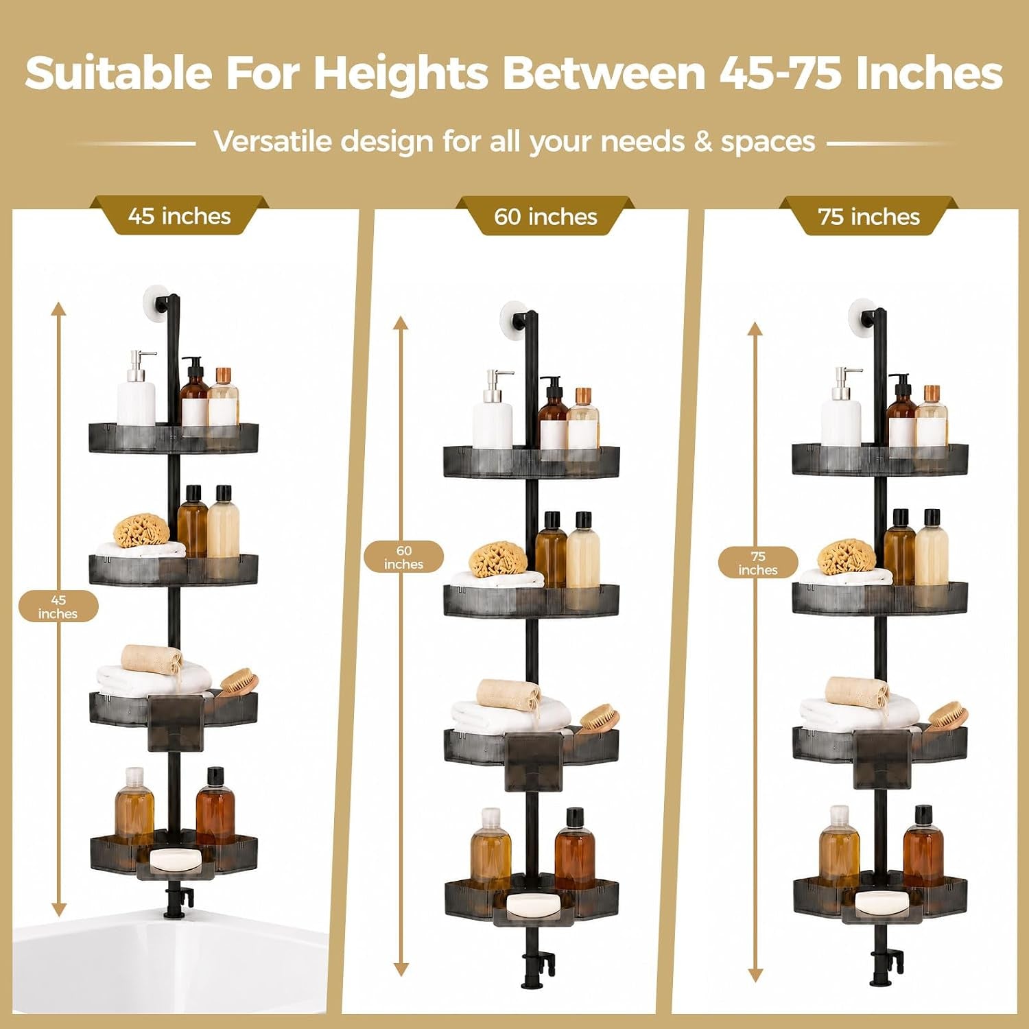 corner-shower-caddy-adjustable-4-tier-rustproof-bathroom-organizer-shelves-45-75-inch-no-drill-quick-installation-bathtub-corner-shelf