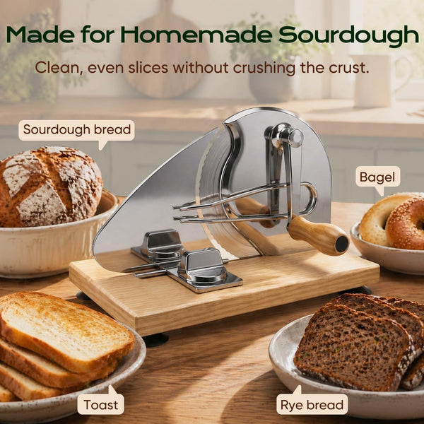 Manual Bread Slicer for Sourdough and Homemade Bread3