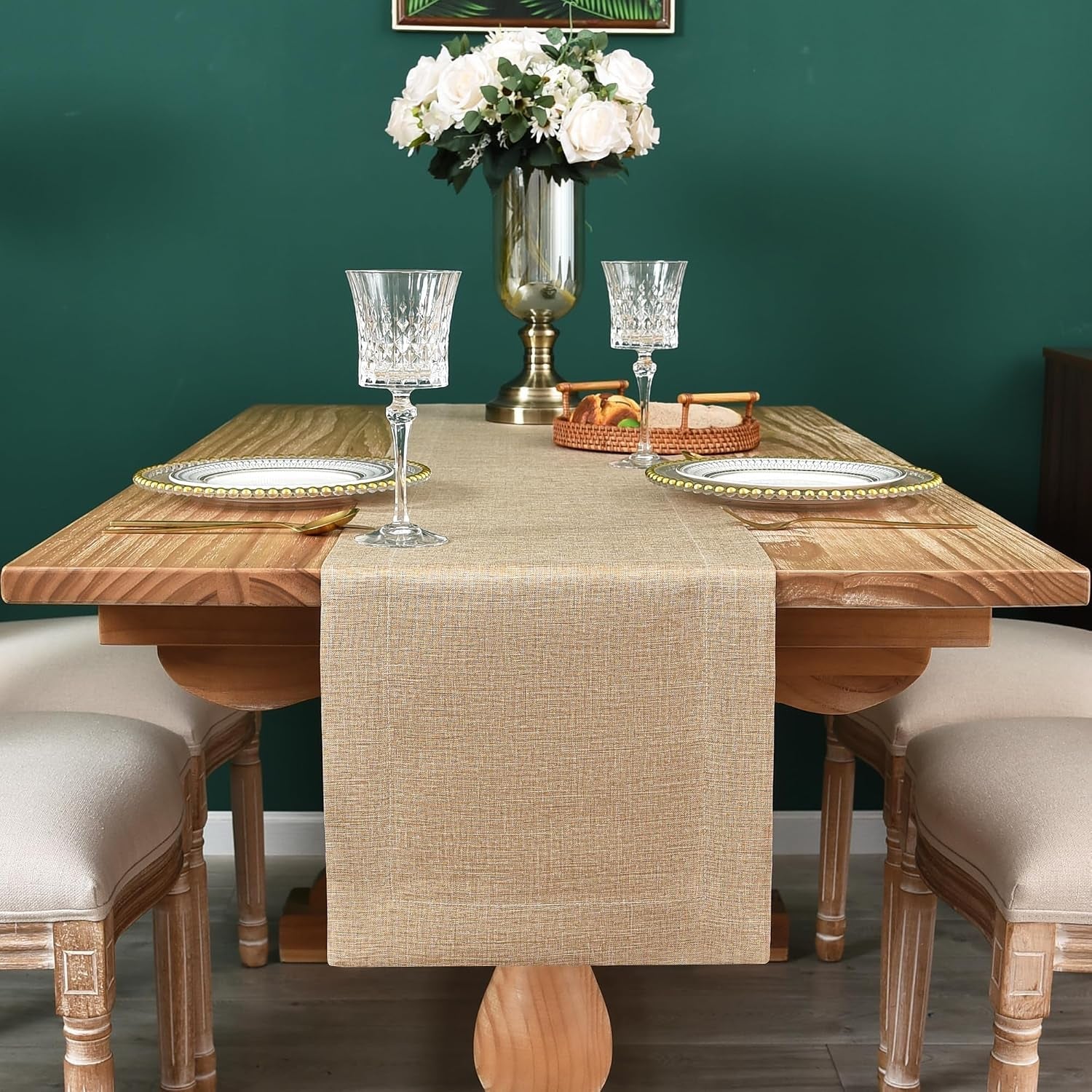 farmhouse-rustic-faux-linen-solid-flaxen-table-runner-13x48inch