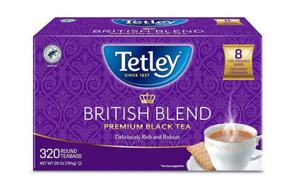 , British Blend Black Tea, 320 Count, Hot or Iced, Rich & Robust Black Tea1