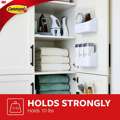 Command Organizing Caddy, 1 Caddy, 4 Large Strips5