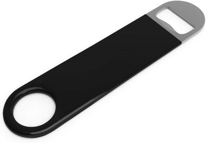 Bartender Bottle Openers, Beer Bottle Openers, Speed Openers 3 Pack by Premium Cold One. Professional Grade: Rubber Coated, Stainless Steel. Large, 7 Inch4