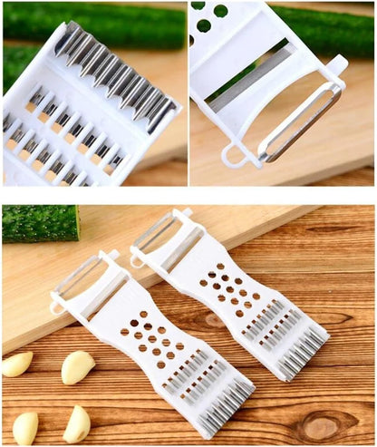 Double Head Vegetable Peeler Grater Slicer, Stainless Steel Cutter4