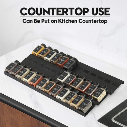 Spice Drawer Organizer Expandable 36 PCS7