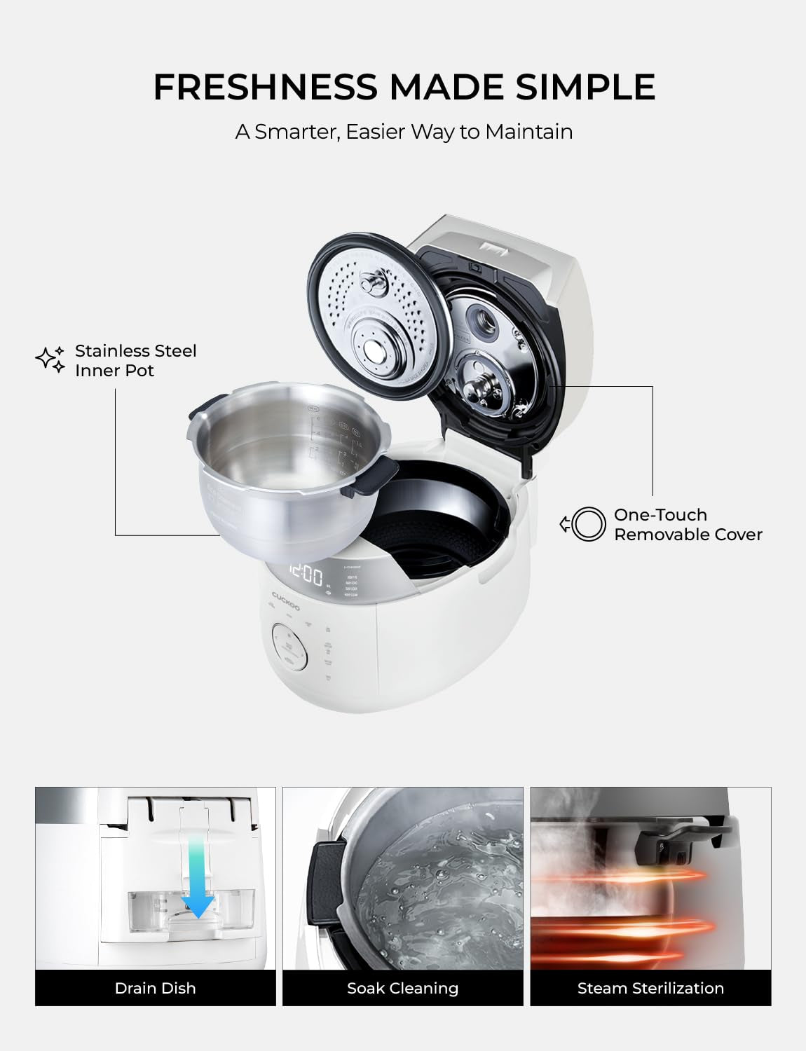 cuckoo-twin-pressure-induction-rice-cooker-12-cup-cooked-crp-lhtar0609fw-6-cup-uncooked-capacity-full-stainless-steel-inner-pot-21-menus-12-19-minute-turbo-white-rice-auto-clean-made-in-korea