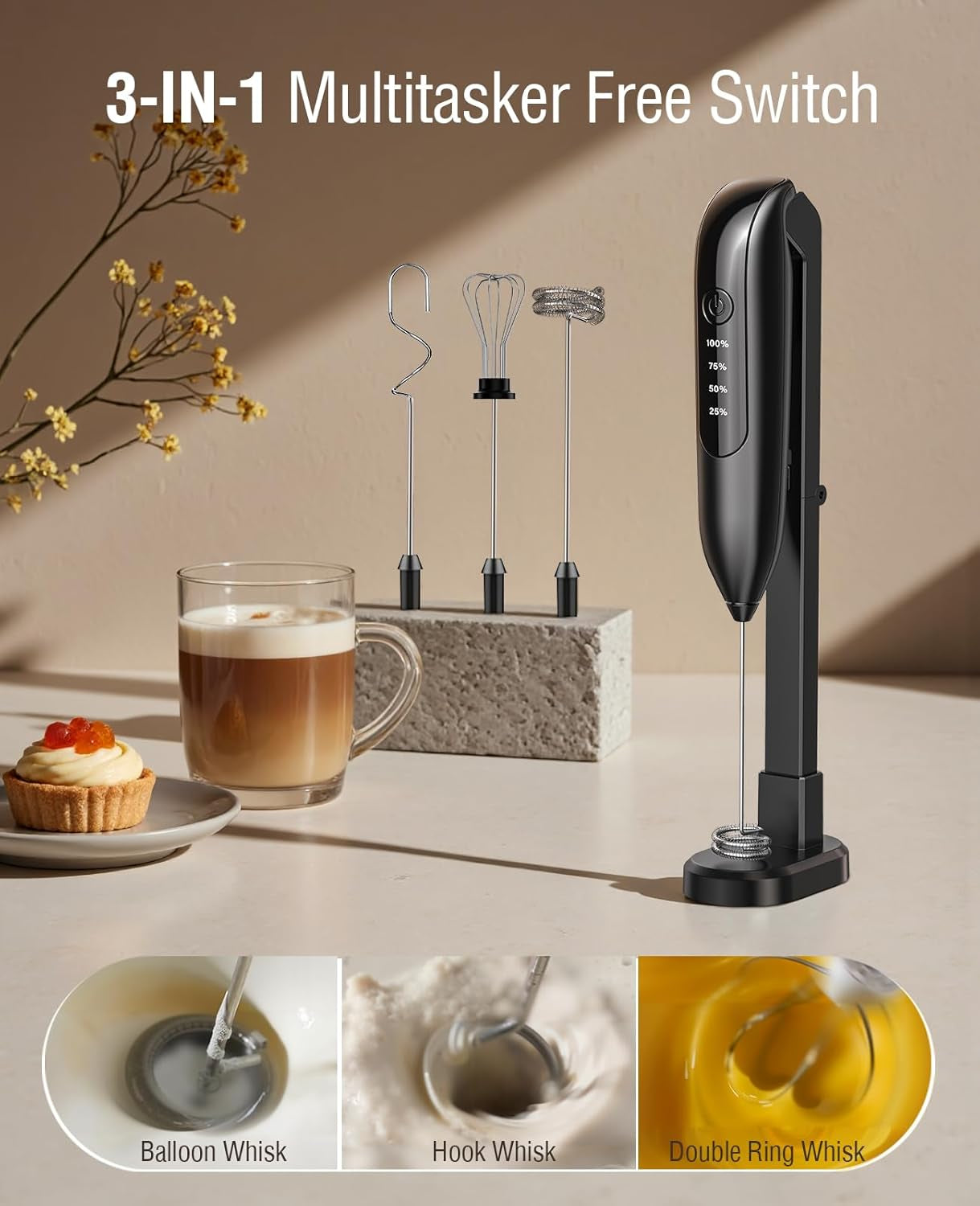 electric-milk-frother-led-wireless-charging-3-heads-3-speeds-coffee-handheld-frother-with-1800mah-6-hour-battery-magnetic-wireless-charging-stand-3-speed-for-latte-no-dead-battery