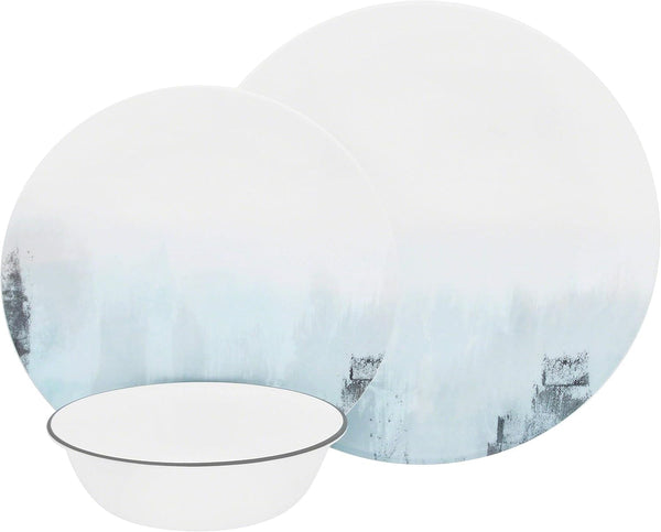 ® Tranquil Reflection 12-Piece Dinnerware Set, Service for 41