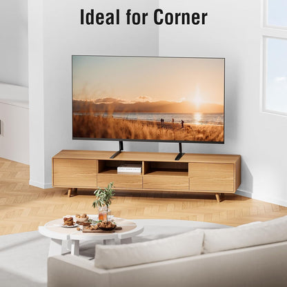 Universal Table Top TV Stand for Most 27-55 Inch Flat/Curved Tvs | TV Base Height Adjustable Legs Stand, Replacement TV Feet Holds up to 88Lbs, Max VESA 800X400Mm7
