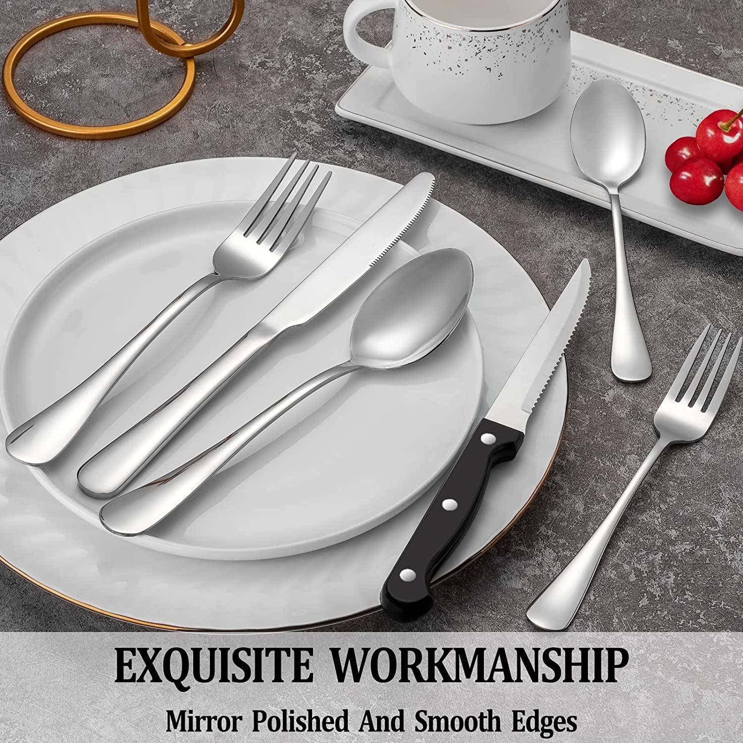 24-pcs-silverware-set-with-steak-knives-for-4-stainless-steel-flatware-set-mirror-polished-cutlery-utensil-sets-home-kitchen-eating-tableware-dishwasher-safe