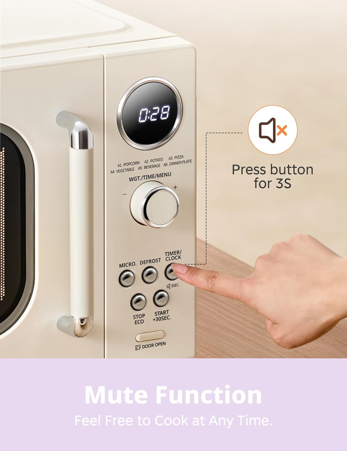 retro-microwave-oven-0-9-cu-ft-900w-countertop-apricot-6-auto-menus-multi-stage-cooking-mute-function-led-display-for-small-kitchen-dorm