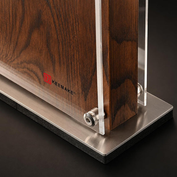 Magnetic Kitchen Knife Block Holder with Acrylic Shield3