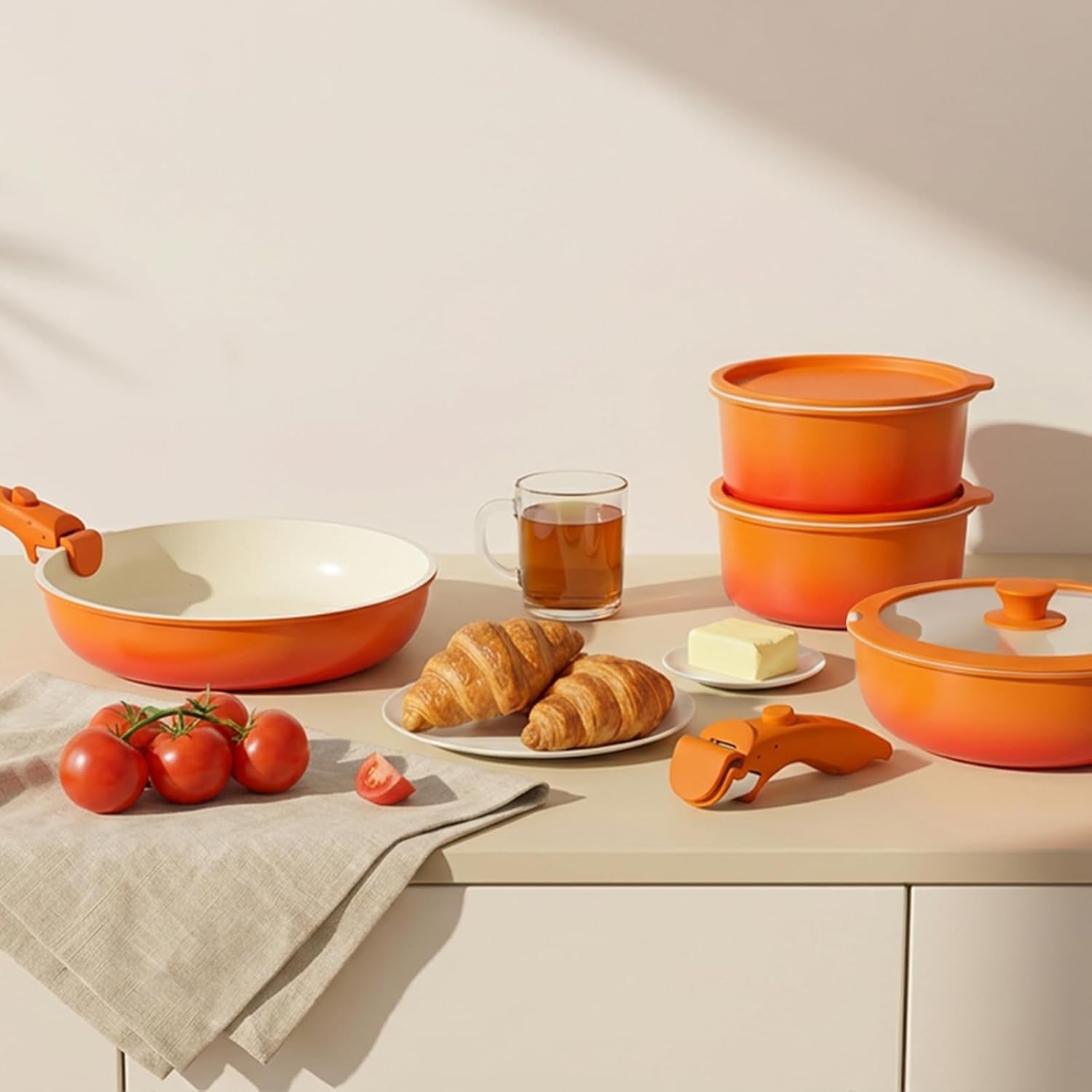 11pcs-pots-and-pans-set-non-stick-nonstick-cookware-set-detachable-handle-ceramic-pots-for-cooking-non-stick-with-removable-handle-rv-cookware-set-for-all-stoves-orange-gradient