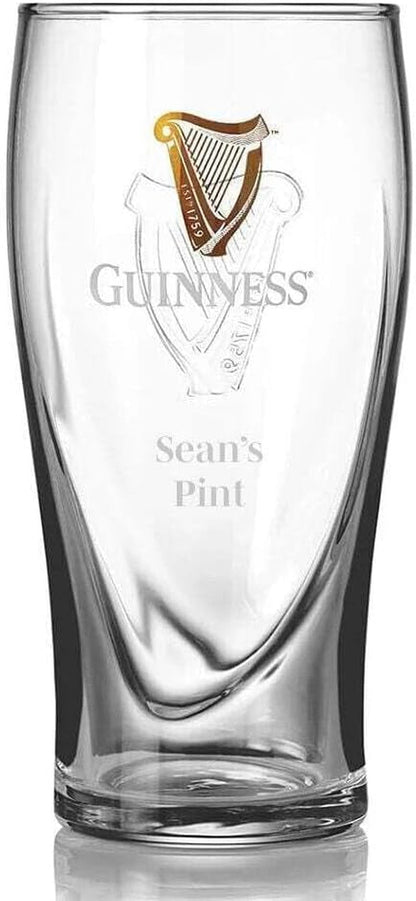 Guinness 20Oz Beer Glasses Twin Pack | Certified Official Merchandise | Ideal Gift for Beer Lovers4