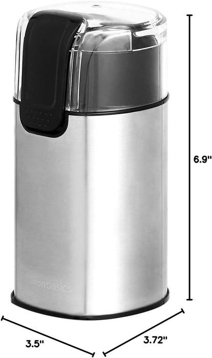 Fast Electric Coffee Grinder for Home Use, Easy to Use Coffee Bean and Spice Grinder with Heavy-Duty Stainless Steel Grind Blades6