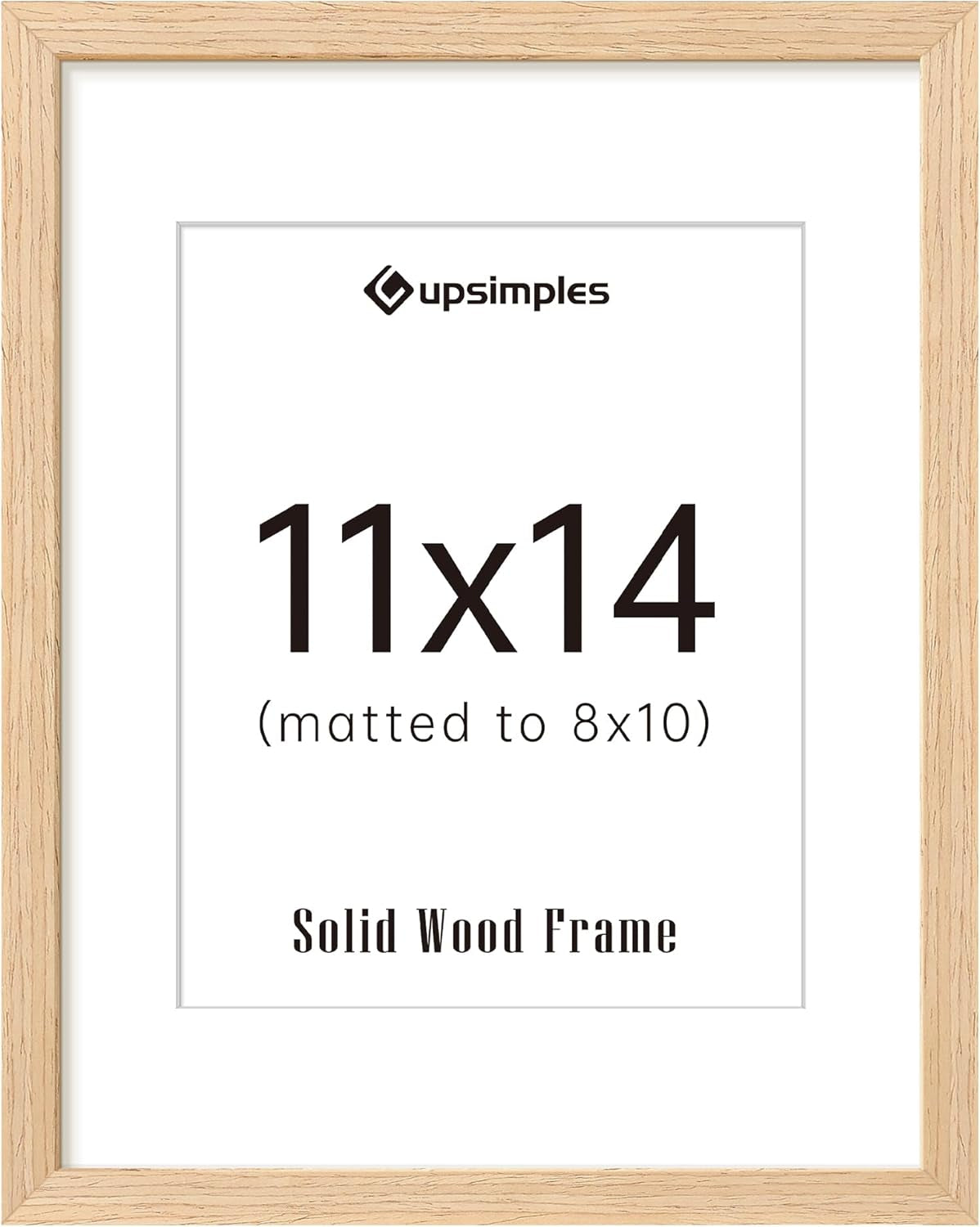 11x14-picture-frame-solid-wooden-nursery-decor-1pack-natural