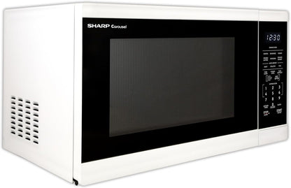 SMC1461KW 1.4 Cu. Ft. 1100W White Countertop Microwave Oven10
