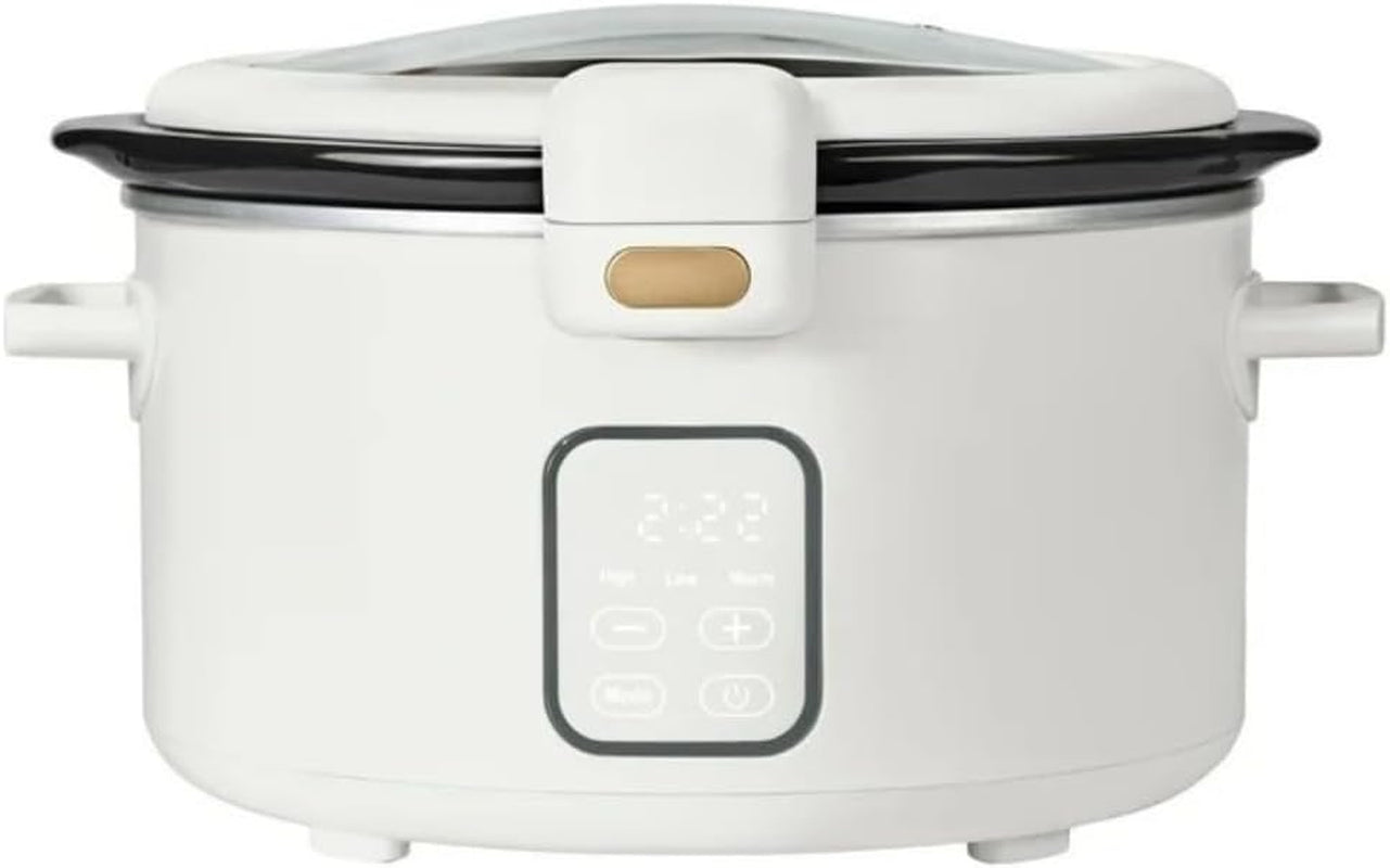 wonderful-4-qt-digital-slow-cooker-electric-cooker-pot-with-automatic-warm-hinged-locking-lid-non-skid-feet-cook-and-carry-kitchen-appliances-white
