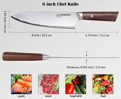 Kitchen Chef Knife 8 Inch Japanese High Carbon Staniless Steel Sharp Knife9