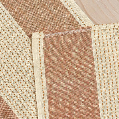 Caramel Farmhouse Rustic Fall Table Runner, Seasonal Macrame Fabric Kitchen Dining Holiday Wedding Table Decor for Home Party 13X72 Inch7