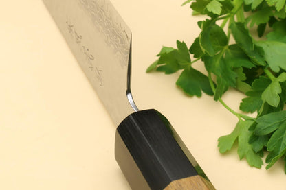 VG10 46 Layers Hammered Damascus Santoku Japanese Multipurpose Chef Knife (Ambrosia Handle)6