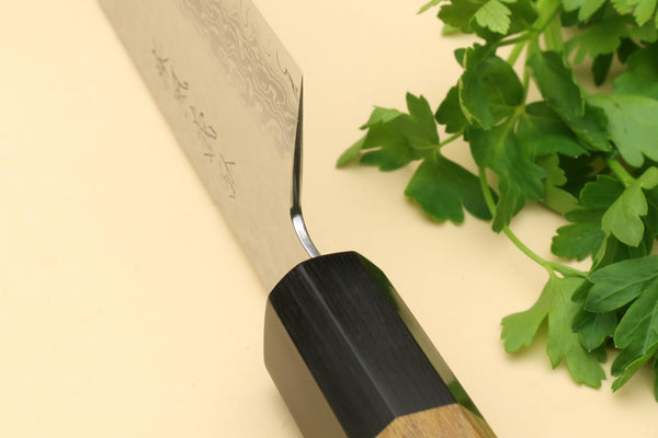 VG10 46 Layers Hammered Damascus Santoku Japanese Multipurpose Chef Knife (Ambrosia Handle)6