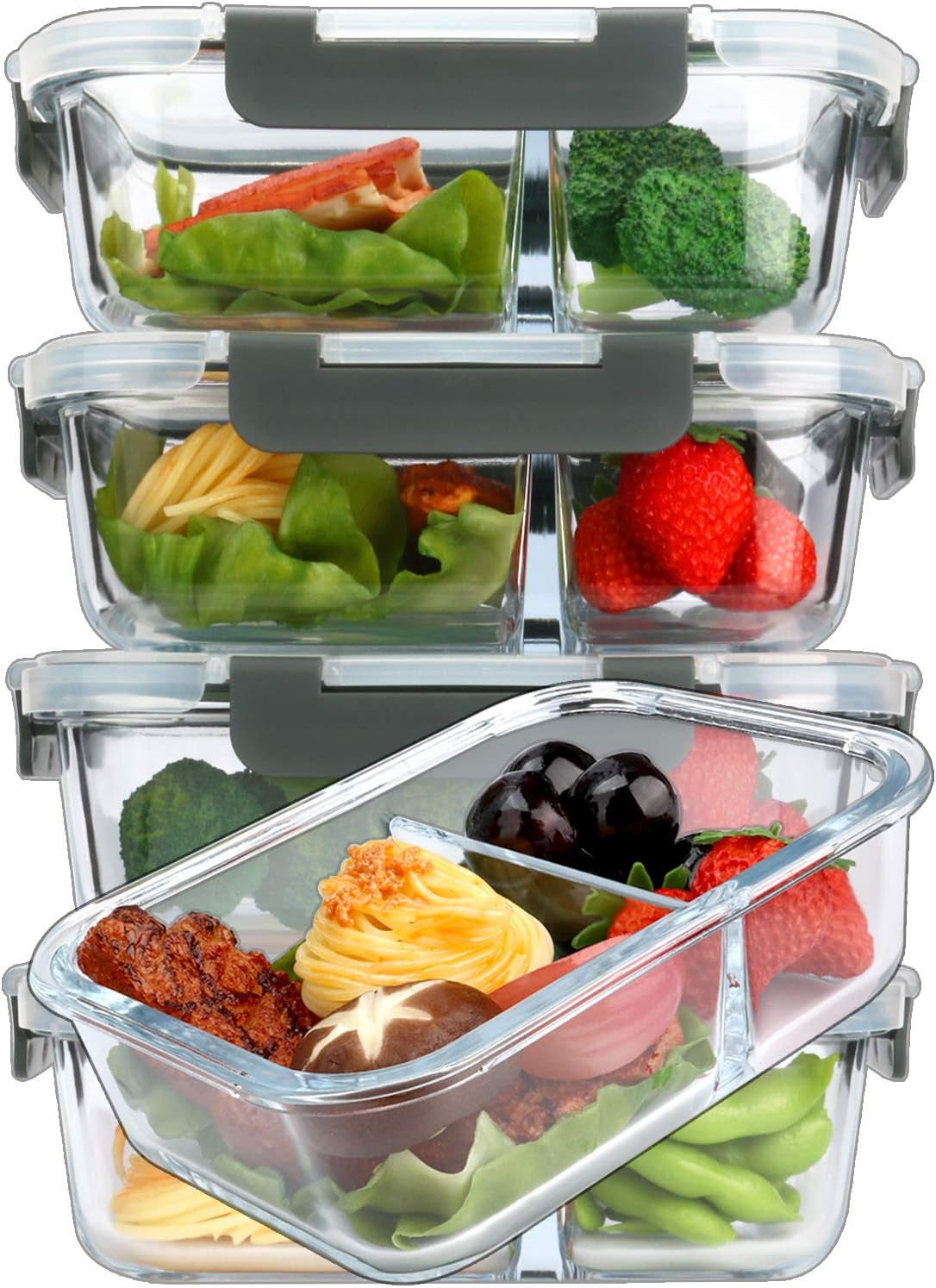 5-pack-36-oz-2-compartments-glass-meal-prep-containers-with-lids