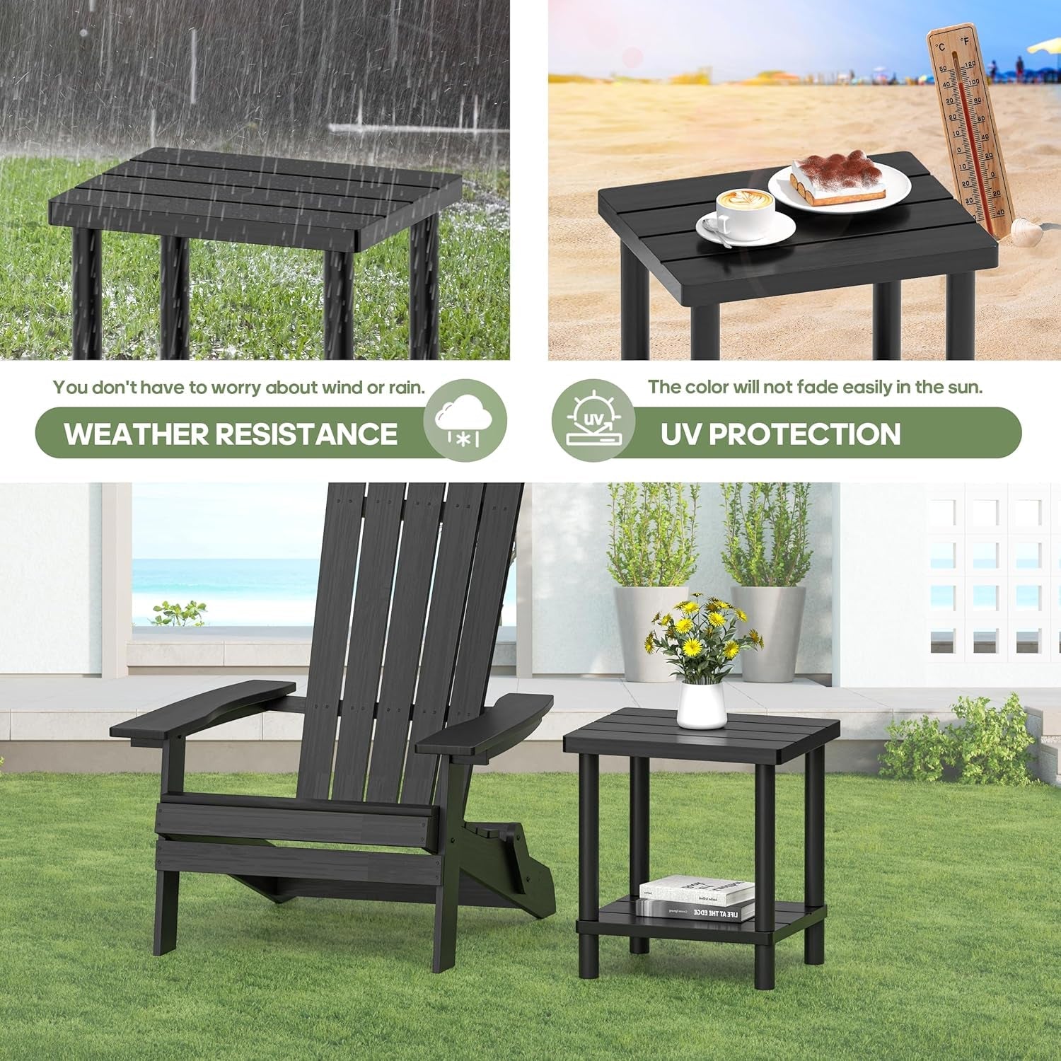 outdoor-side-table-with-2-tier-bamboo-small-patio-adirondack-tables-black-easy-assembly-easy-maintenance-weather-resistant-indoor-outdoor-patio-pool-porch