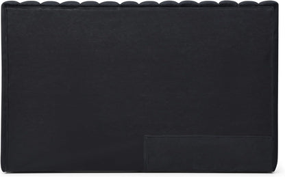 Avalon Velvet Upholstered Luxurious Platform Bed8