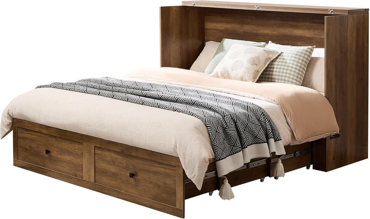 full-murphy-bed-with-storage-charging-station