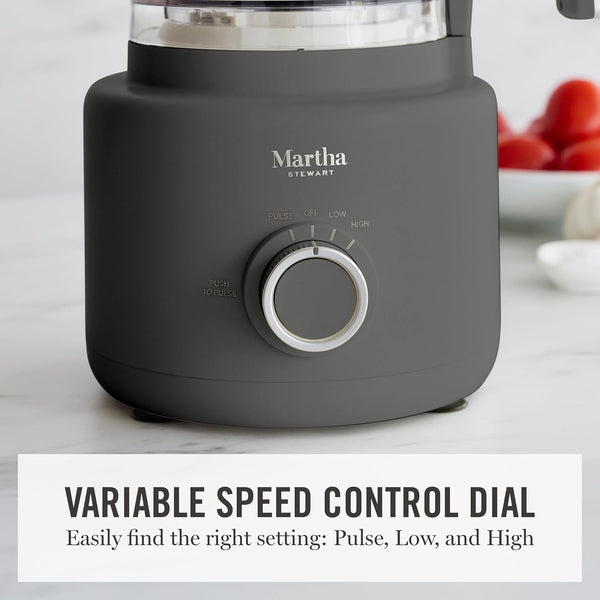 10 Cup Food Processor & Electric Chopper, One Touch Pulse | Bpa-Free Bowl, 3 Multipurpose Blades, Easy Food Prep, Chop, Slice, Shred, Puree, Emulsify, Speed Dial, Wide Feed Chute, Gray4