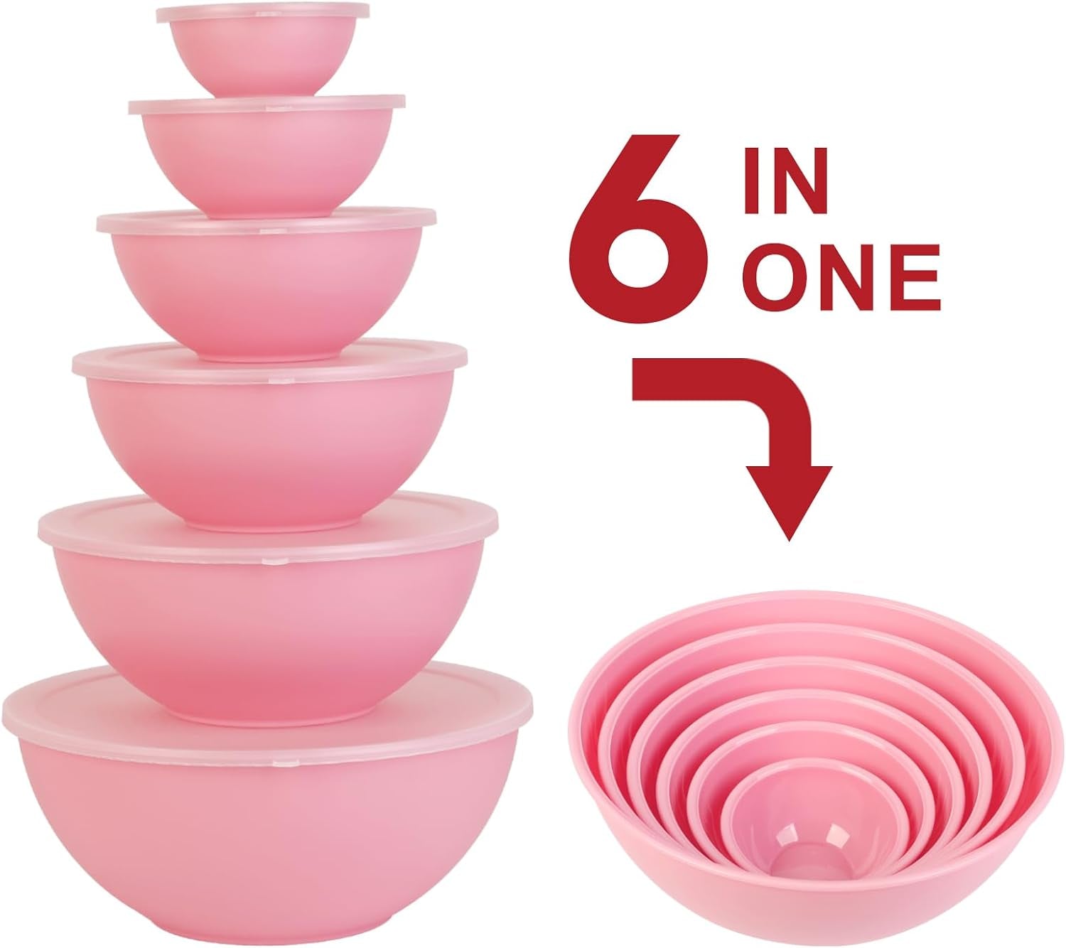 bpa-free-plastic-round-mixing-bowl-with-lids-12-pack-nesting-bowls-with-lids-set-microwave-and-dishwasher-safe-prep-serving-bowls-great-for-mixing-baking-serving-pink-12pcs