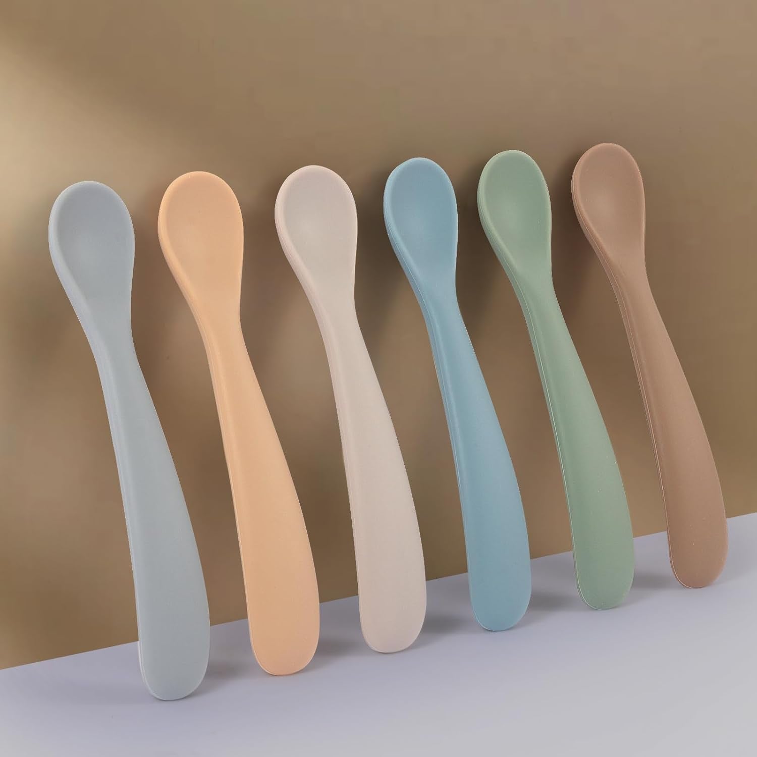 baby-spoons-6-pack-first-stage-silicone-feeding-spoons-bpa-free-soft-tip-feeding-baby-utensils-baby-led-weaning-supplies-training-spoons-dishwasher-and-boil-safe
