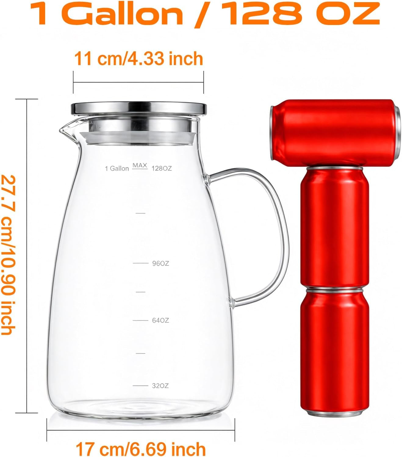 glass-pitcher-with-lid-and-handle-glass-water-pitchers-1-gallon-thickened-borosilicate-glass-iced-tea-pitcher-drip-free-spout-heat-resistant-stovetop-dishwasher-safe-jug-jar