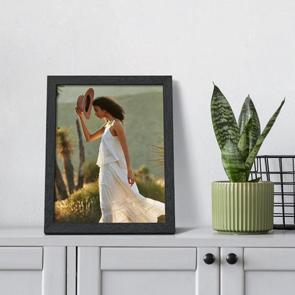 8X10 Picture Frame, Wall Gallery Photo Frames with Engineered Wood, Black 1 Pack5