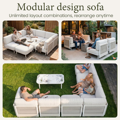 7 Pieces Patio Furniture Set6