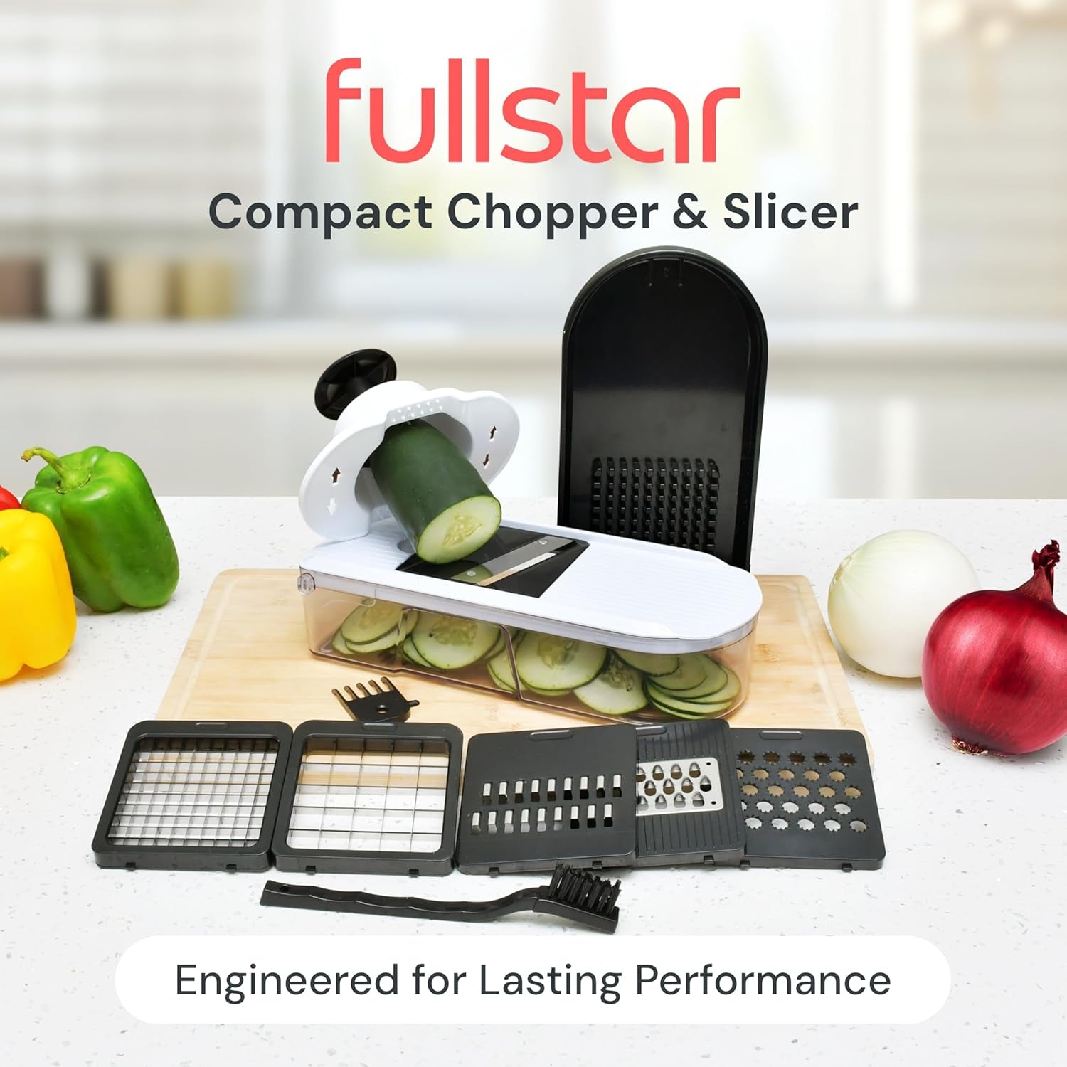 pro-core-vegetable-chopper-mandoline-slicer-meal-prep-essential-6-in-1-veggie-slicer-onion-fruit-slicer-with-julienne-grater-dicer-stainless-steel-blades-container-white